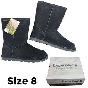 Bearpaw Helen Women's Insulated Black Boots - New with box.  Size: 8